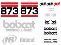 (ORIGINAL LOOK) BOBCAT 873 FULL DECAL STICKER SET KIT M3Y