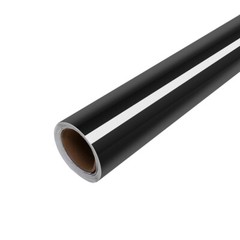 Premium Black 20FT*5FT Vinyl Vynil Car Auto Wrap Sticker Decal Film Sheet Roll