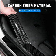 Premium Matte Flat Black Forged Carbon Fiber Vinyl Film Wrap Roll Sticker Decal