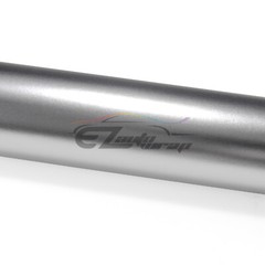 Anodized Chrome Silver Car Vinyl Wrap Sticker Decal Matte Metallic Sheet Film