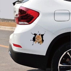 3D Cat Sticker Vinyl Window Decal Accessories For Car Truck Exterior Decoration