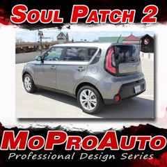 Fits 2014-2019 KIA SOUL Patch 3M Pro Vinyl Graphics Stripes Decal Hood Body Side