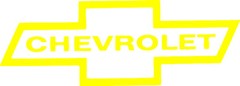 Chevrolet Chevy Bowtie Logo Decal Window Sticker Fast Hot Cars