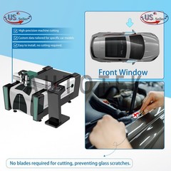 PreCut Film Front 2 Door Window Any Tint Shade For Ford F150 Crew Cab 2015-2020