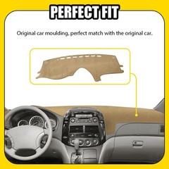 beige Mat Dash Cover for 2004 2005 06 07 Toyota Sienna Dashboard Mat Carpet 1-5X