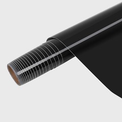 For Dodge Ram 1500 2500 Gloss Black Premium Vinyl Car Wrap Air Release 20FT*5FT