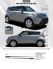 Ensoul Graphics Stripes Decals Kit Fits 2014 2019 Kia Soul Assorted 3M Colors
