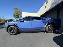 Matte Metallic Blue For Cybertruck PreCut Paint Protection Film PET Wrap Color