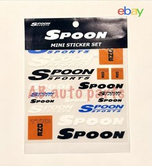 SPOON MINI STICKER SET P/N: ALL-90000-M10