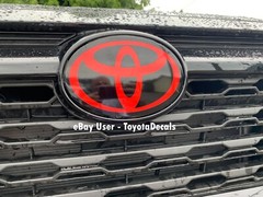 Toyota C-HR 2018 2019 2020 2021 2022 Emblem Decal for Front Badge