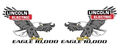 Lincoln Electric Eagle Welding Equipment Vinyl Sticker Decal Car Truck Window