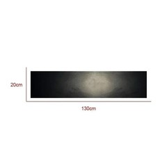 Universal Windshield Banner Matte Black Vinyl Decal Sun Strip 130 x 20CM USA