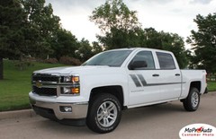 2000-2018 Chevy Silverado Track XL 3M Pro Vinyl Side Door Stripe Decals Graphic