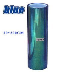 12″x19.6″ Chameleon Neo Blue Color Headlight Taillight Fog Light Vinyl Tint Film