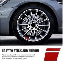 18Pcs Car Wheel Rims Stripes Stickers Reflective Tire Stickers for 18-21″ Wheels