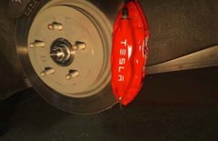 12pc Tesla Caliper Brake 3M 1080/2080 Vinyl Decal Sticker