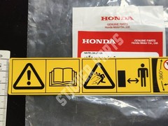 Safety Warning Decal Sticker for Honda GX25 GX35 UMK425 UMK435 Brush Cutter Trim