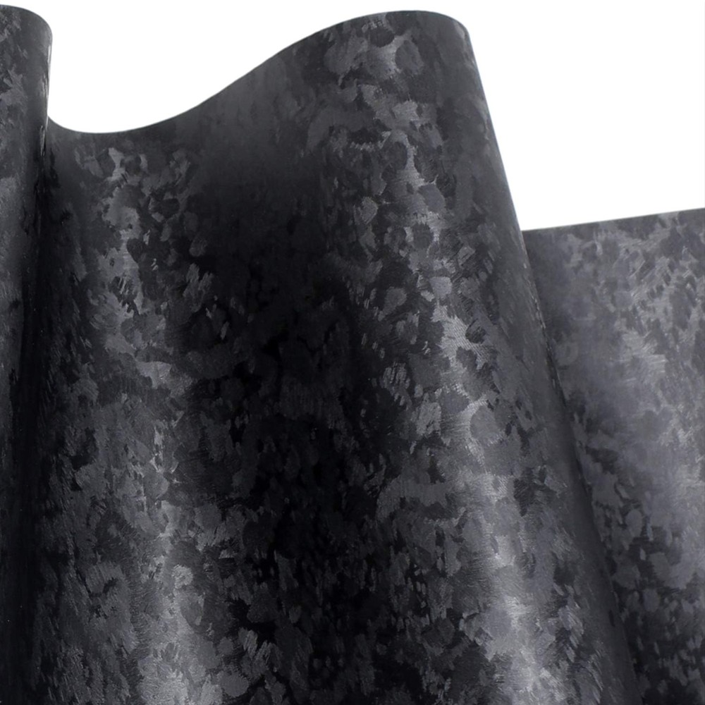 Forged Shadow Carbon Black Vinyl Wrap 1ft x 5ft