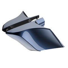 Midnight Blue CVO Stretched Extended Side Cover Panel For 2014+ Harley Touring