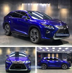 Blueberry Full Car Wrap Pearl Gloss Sparkle Metallic Chrome Vinyl PVC Sticker AX