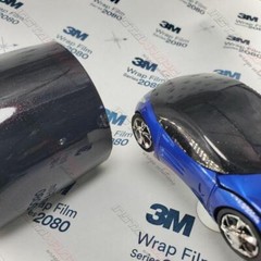 3M 1080 / 2080 Scotchprint Gloss Ember Black Vinyl Car Wrap Film | GP282