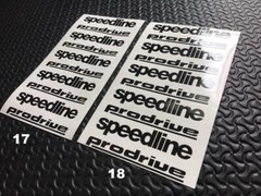 STICKER SPEEDLINE WRC 555