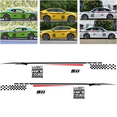 Universal Sports Auto Graphics Sticker Side Body Vinyl Decal Trim For Car SUV