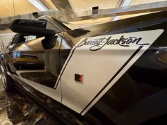 OEM 2007-10 ROUSH BARRETT JACKSON SIDE GRAPHIC DECALS NEW 2PC SET MUSTANG ORACLE