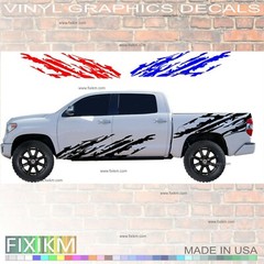 4×4 Off-Road Mud Splash Vinyl Decals – Left & Right Side