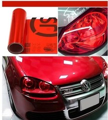 Gloss Dark Black Film Smoke Tint Lens Vinyl Wrap For Headlight Taillight