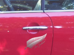 Silver Fern New Zealand Decal Sticker Car Boat Vinyl