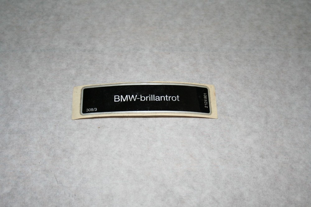 BMW CAR COLOR STICKER