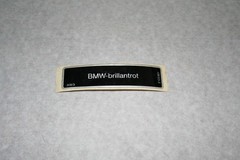 BMW CAR COLOR STICKER