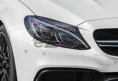 Headlight Hex Holographic Gloss Clear Taillight Tint Film Fog Light Protect