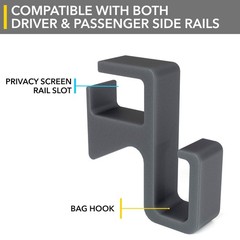 Trunk Hooks | Grocery Bag Hanger / Holder for Tesla Model S 2021-2026