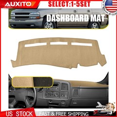 Beige Dashboard Cover Mat Fit Chevy Tahoe Z71 00-06 Dash Board Pad Carpet 1-5X