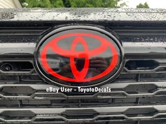 Toyota C-HR 2018 2019 2020 2021 2022 Emblem Decal for Front Badge