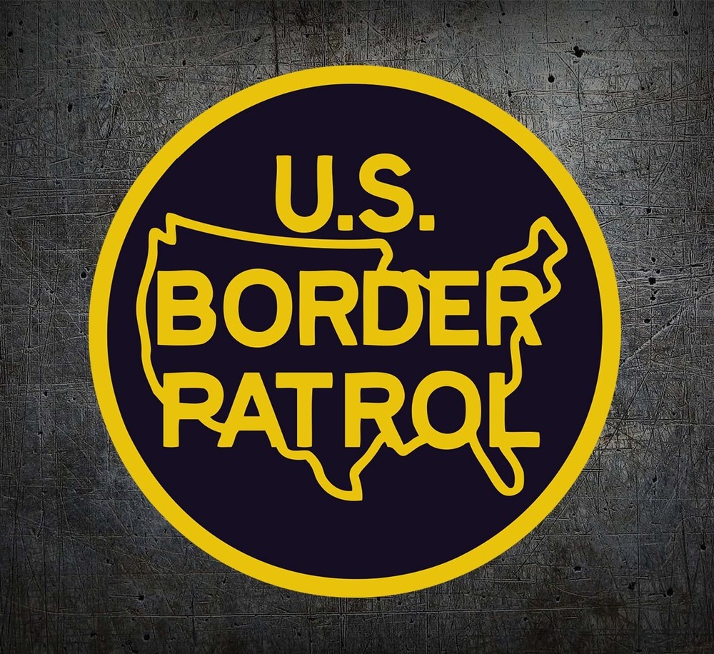 US Border Patrol Sticker Decal Vinyl immigration Homeland Security USA AMERICA