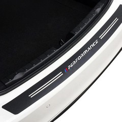 40″ Carbon Fiber Trunk Sill Scratch Protector Vinyl Decal For BMW X1 X2 X3 X4 X5