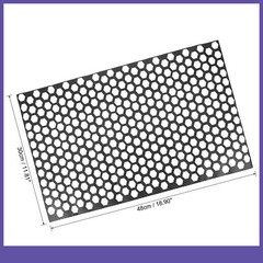 ONE Rear Tail Light Lamp Sticker Honeycomb Type Decal Carbon Fiber Style 48x30cm
