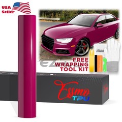 TPU Color Gloss Ruby Star Red PPF Paint Protection Film Dry Wet Apply Vinyl Wrap