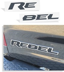 REBEL Badge Inlay Decal Sticker – 2015-2018 Ram Rebel