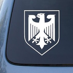 GERMANY CREST – Car, Truck, Notebook, Vinyl Decal Sticker #2067 | Vinyl