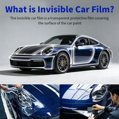 Premium PPF Clear Paint Protection Vinyl Film Wrap Gloss TPU Car Scratch