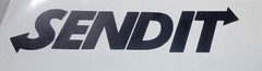 SEND IT Sticker Funny Vinyl Snowmobile Decal Car 3.0