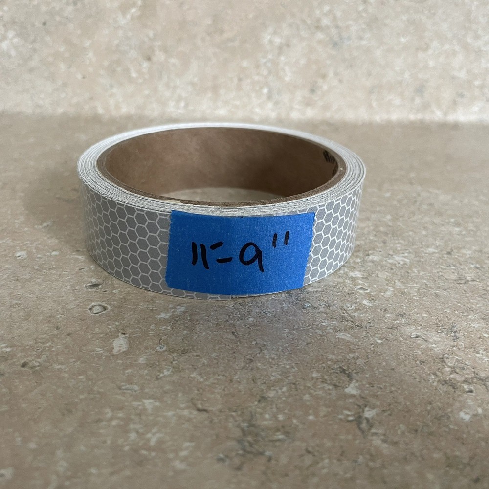 3M 3150A SOLAS Reflective Pressure Sensitive 1″ Tape – 11’ 9”
