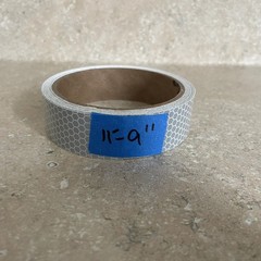 3M 3150A SOLAS Reflective Pressure Sensitive 1″ Tape – 11’ 9”