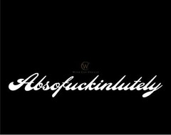 Absofuckinlutely Decal Super Funny Vinyl Humor Car Wall Window Truck Sticker BP