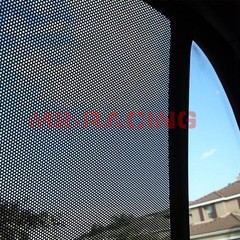 11 Sizes Perforated One Way Vision White Print Media Vinyl Privacy Window Film