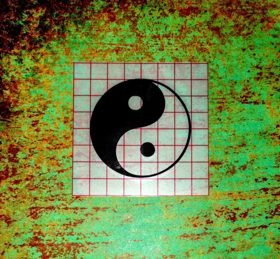 Yin Yang Vinyl Decal | Balance Flow Harmony Between Opposites | Window Graphic